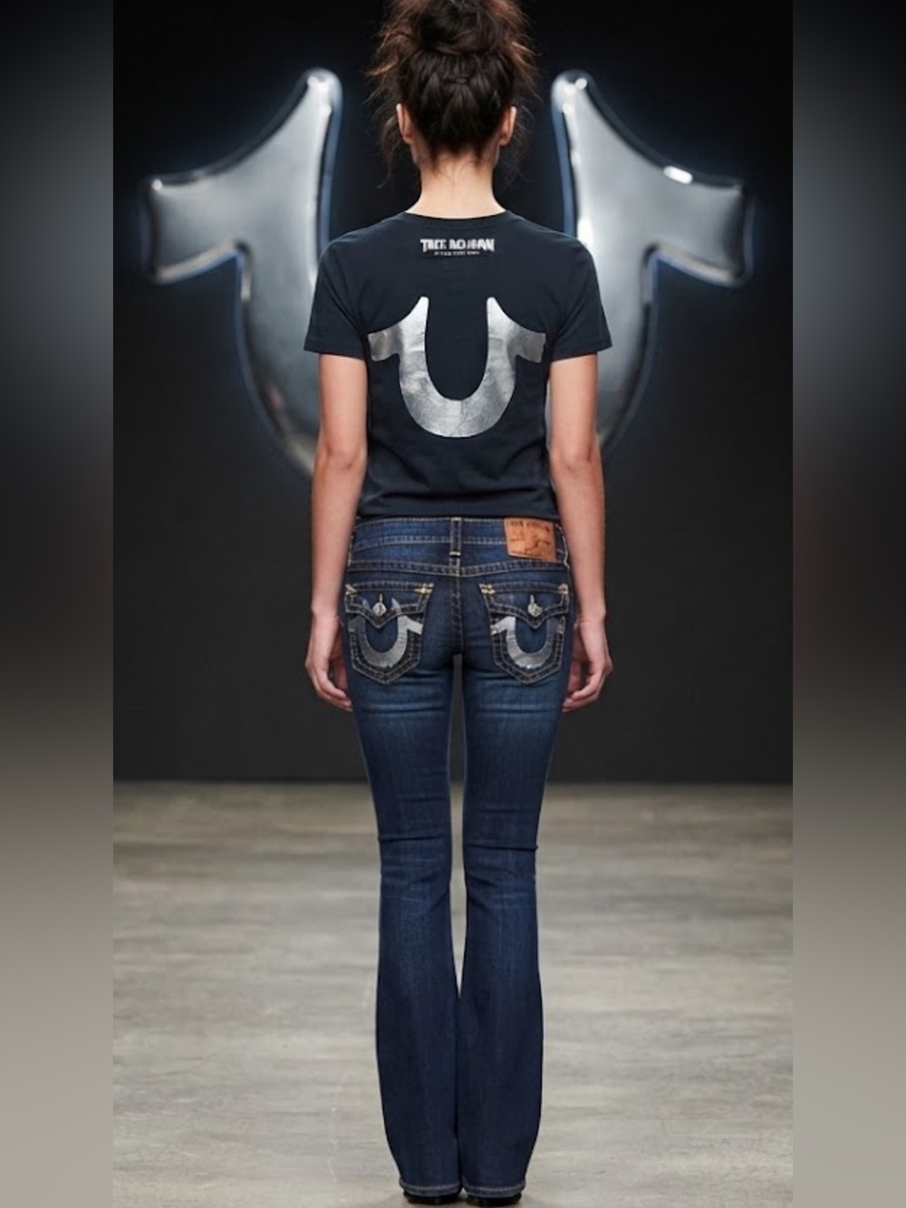 Authentic True Religion Billy bootcut designer denim jeans Sz 27